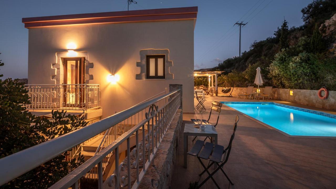 Villas Libra Falasarna Bagian luar foto