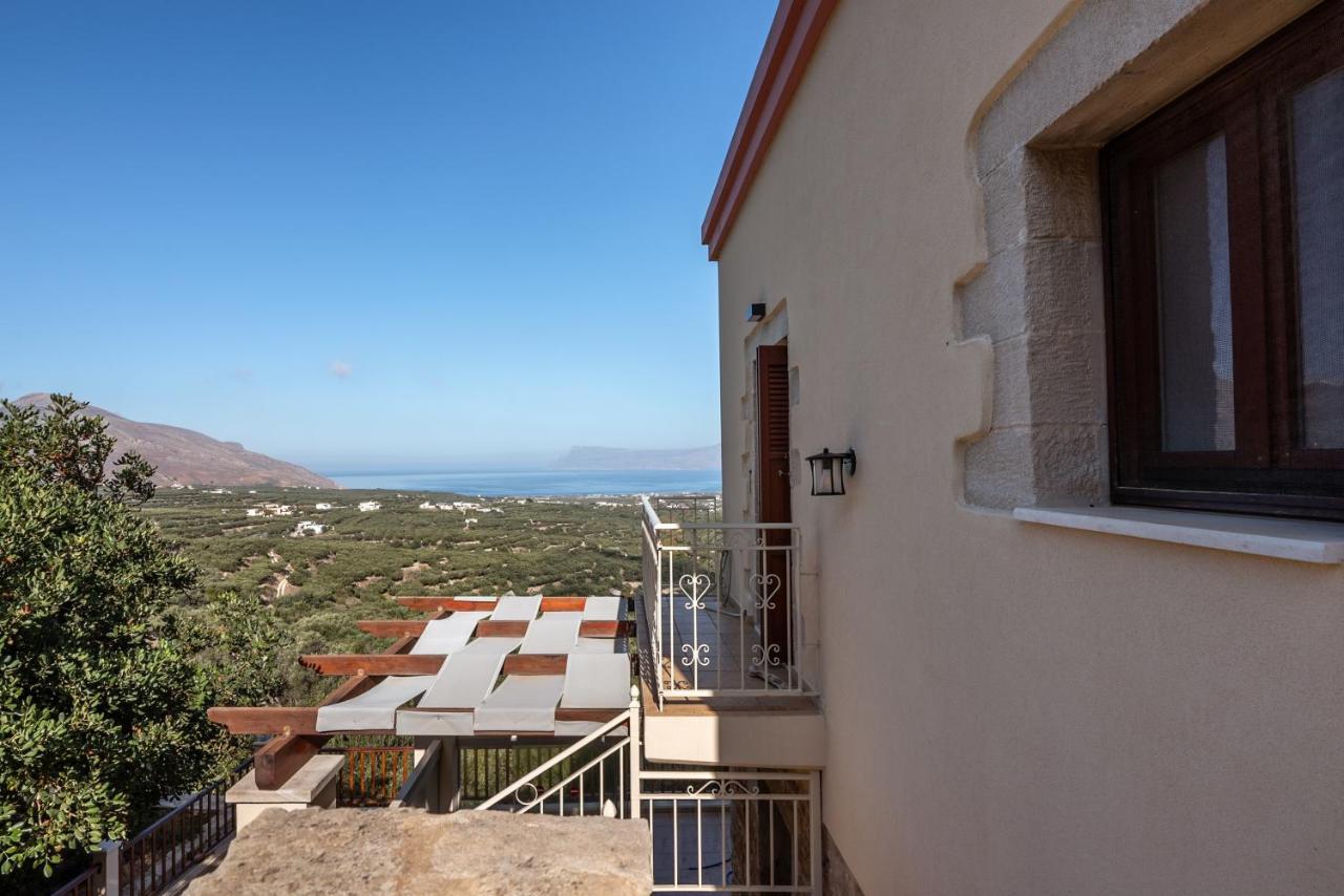 Villas Libra Falasarna Bagian luar foto