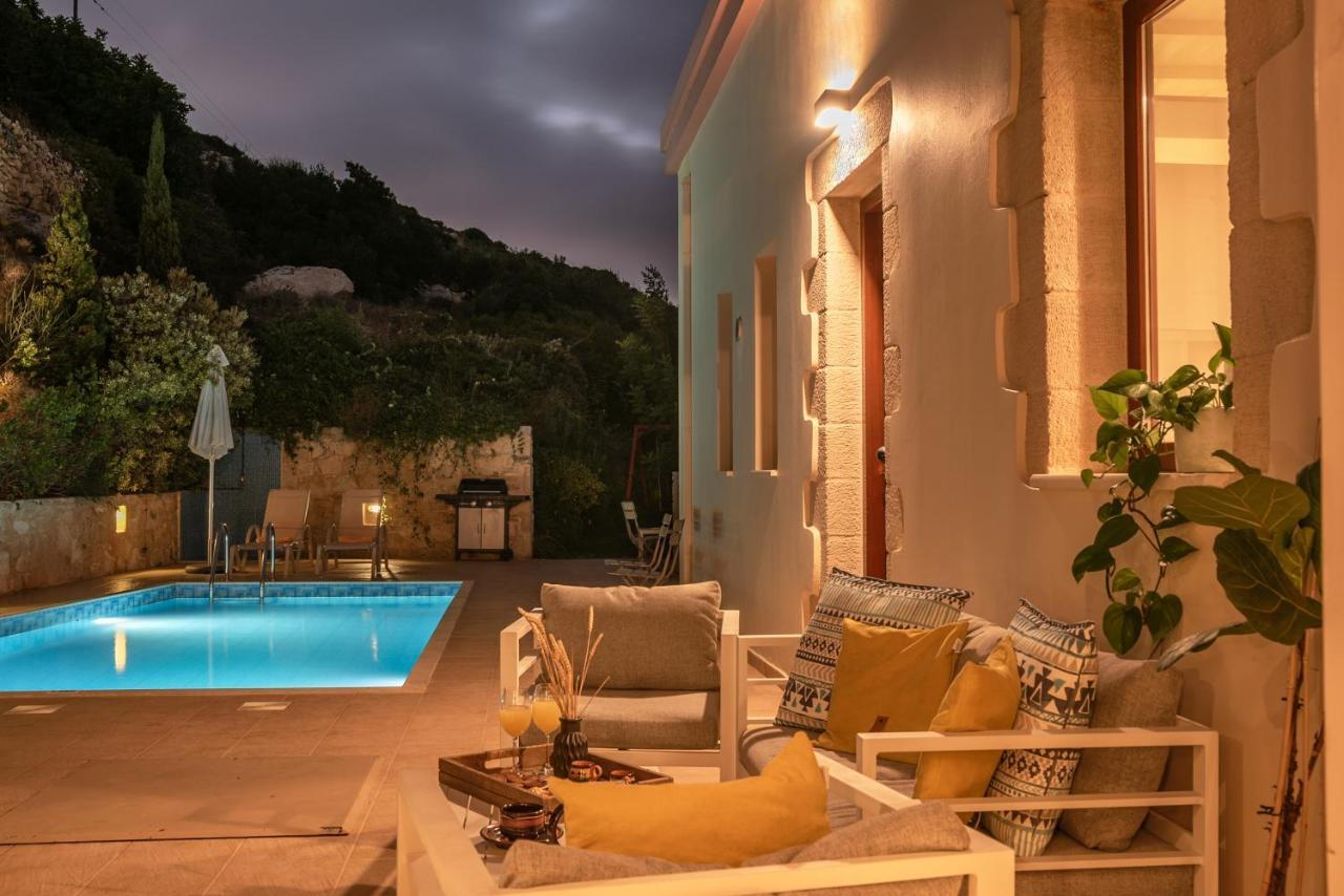 Villas Libra Falasarna Bagian luar foto